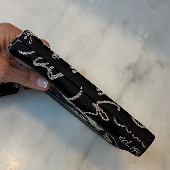 Coach Horse & Carriage Pleated Pouch Cosmetic Bag - Picture 12 of 15